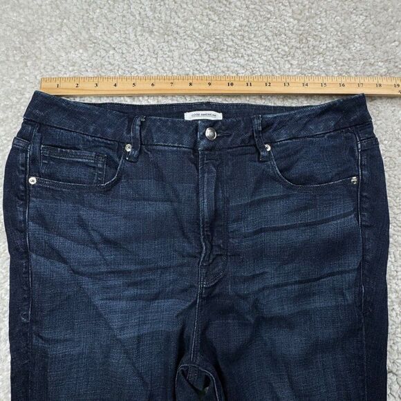 Good American Good Legs High Rise Skinny Jean Stretchy - Picture 11 of 14